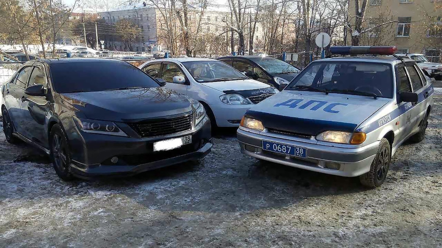 В ИРКУТСКОЙ ОБЛАСТИ УЧАСТНИКИ ДТП СХВАТИЛИСЬ ЗА ОРУЖИЕ